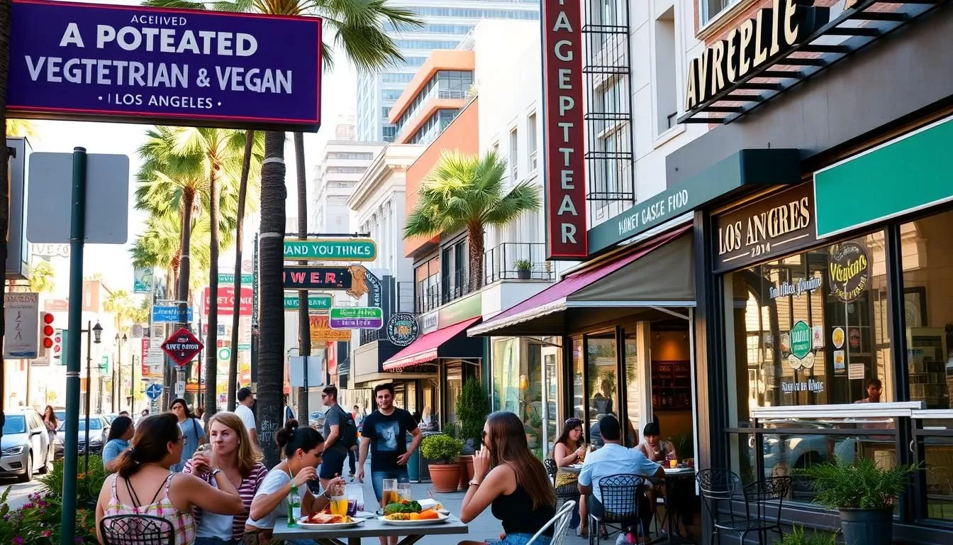 Los Angeles, California: Acclaimed Vegetarian and Vegan Restaurants