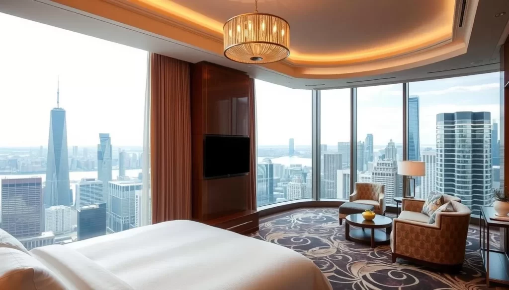 Luxury hotel in downtown Chicago