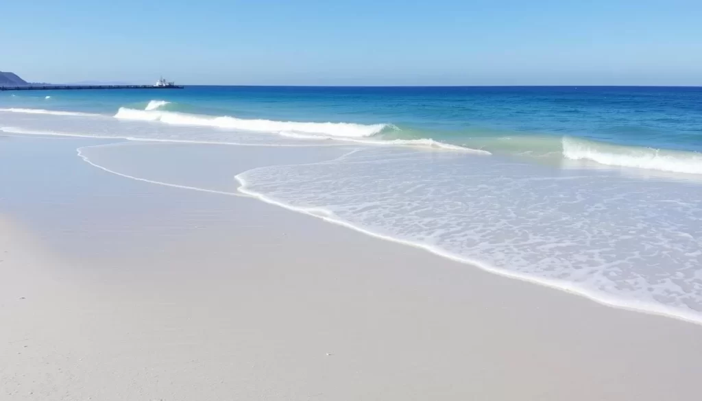 Nagata Inakahama Beach, a nesting site for loggerhead turtles, with a serene beachscape and clear waters.