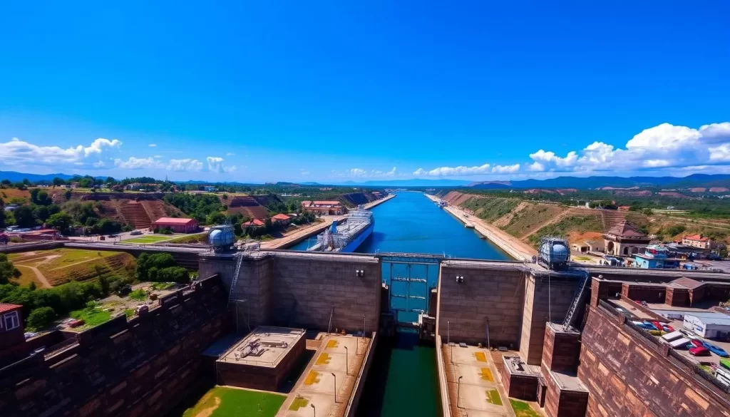 Panama Canal Miraflores Locks
