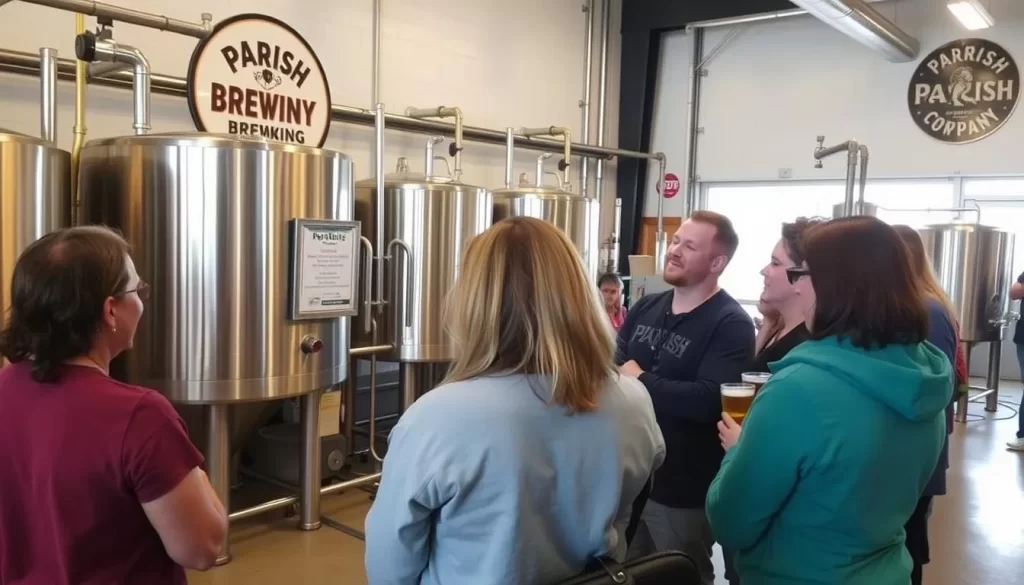 Parish Brewing Company tour