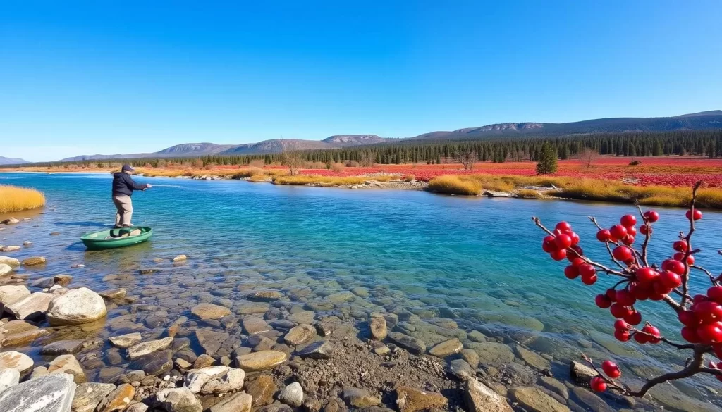 Picture yourself fishing in the clear, cold water of local rivers or picking fresh berries on the tundra.