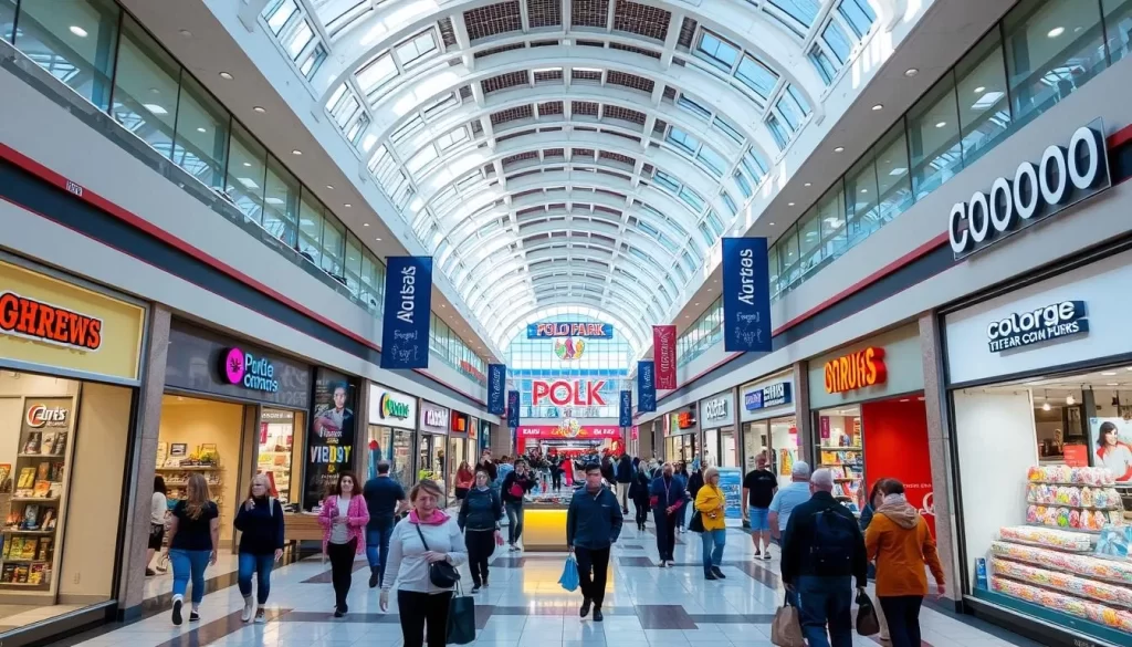 Polo Park Shopping Center Winnipeg with over 200 stores under one roof