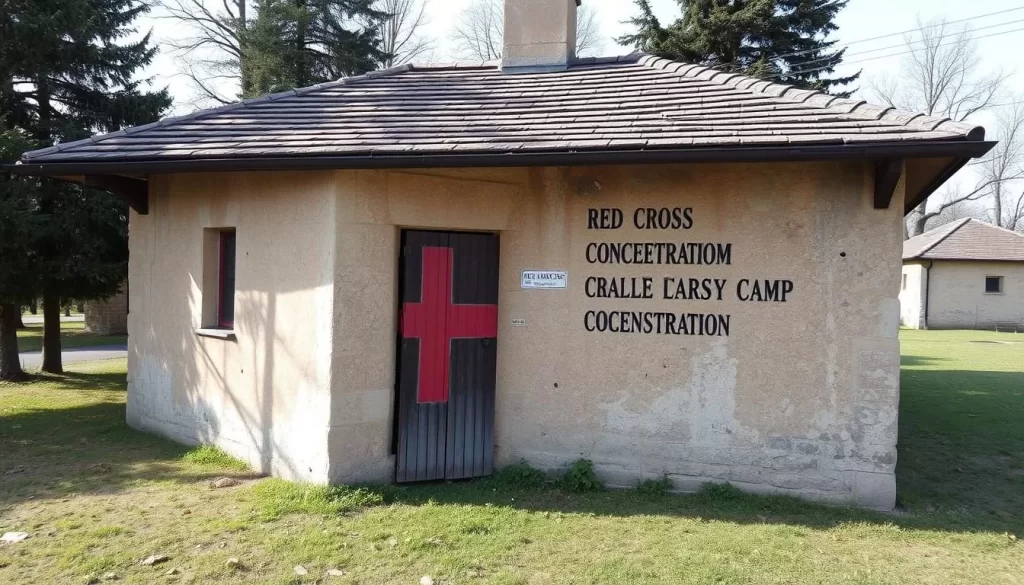 Red Cross Concentration Camp in Nis, Serbia, a somber reminder of WWII atrocities