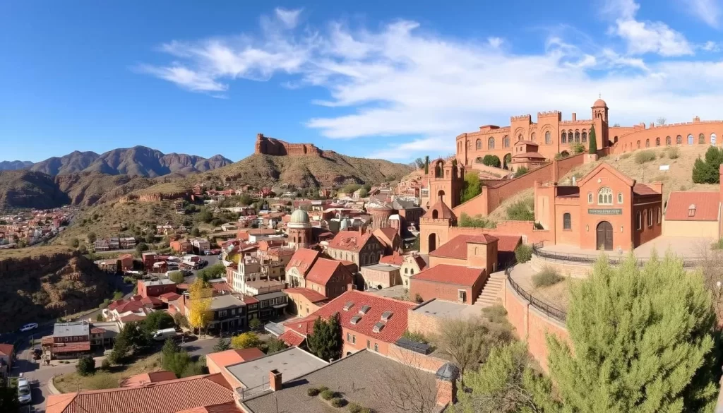 Scenic view of Jerome, Arizona, a popular day trip from Prescott