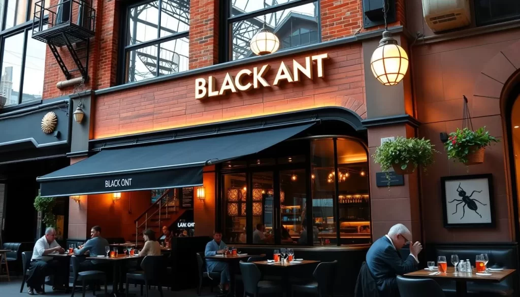 The Black Ant restaurant NYC image