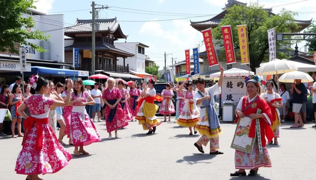 Tojin Odori Festival Tsu Japan summer celebration