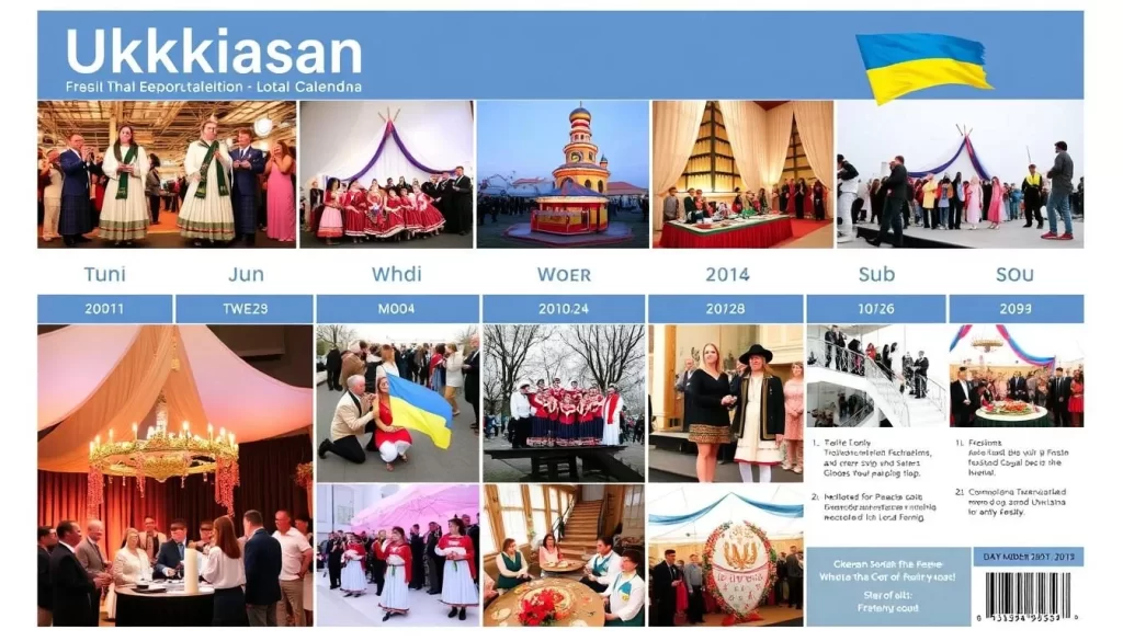 Ukrainian festivals calendar
