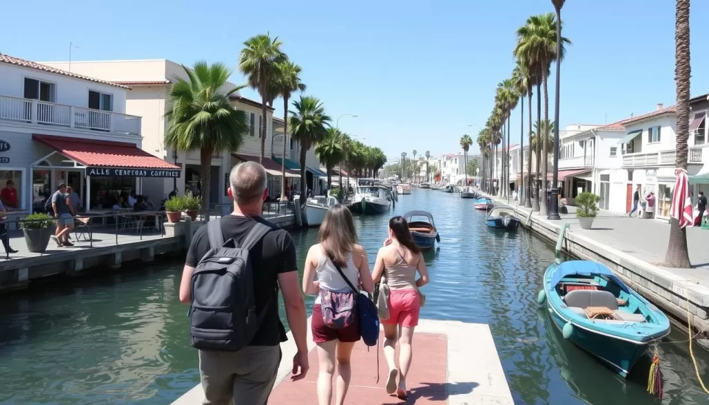 Venice Canals walking tour Los Angeles image