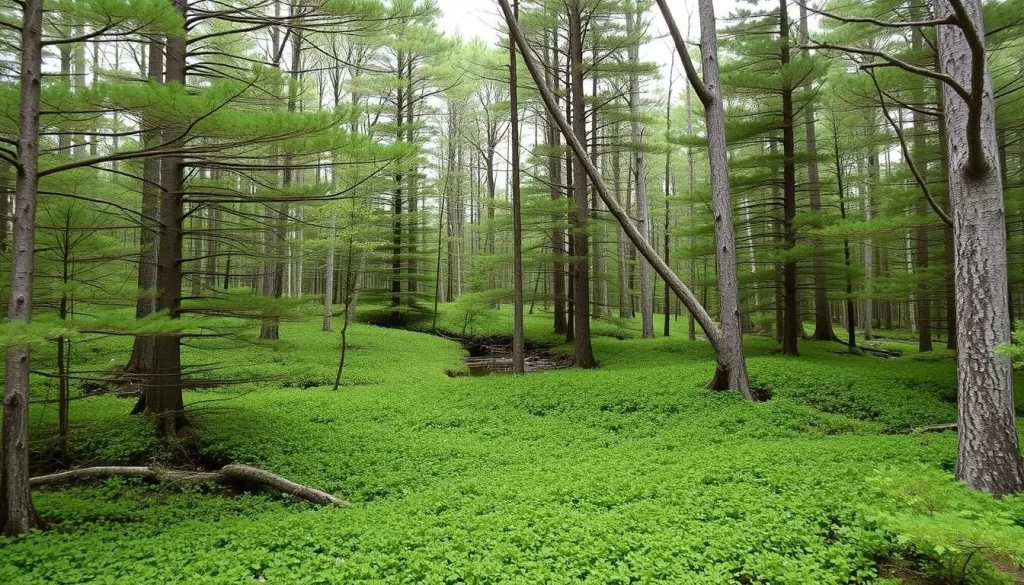 Visit the Atlantic White Cedar Swamp, a unique and fascinating ecosystem within Cape Cod National Seashore.