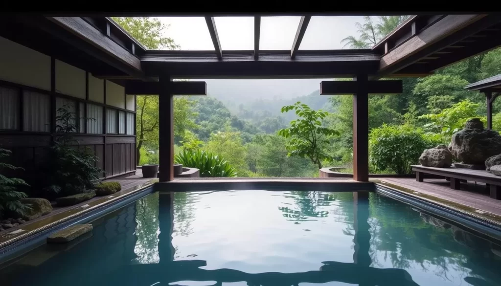 Yunomine Onsen traditional bath image