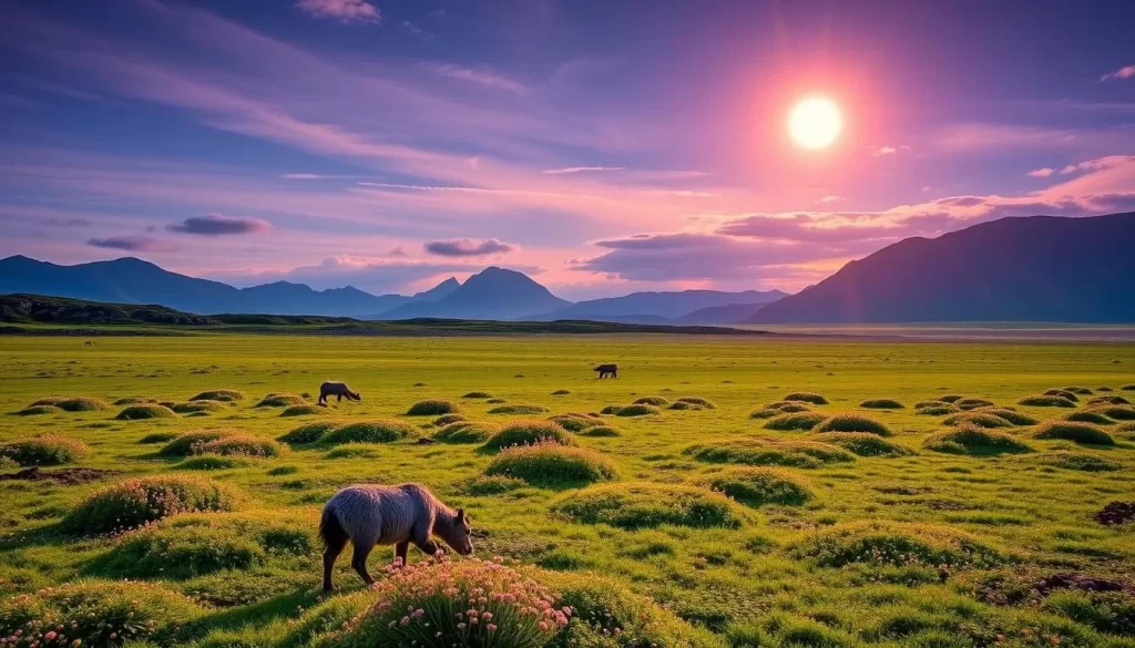 summer tours Nunavut with midnight sun