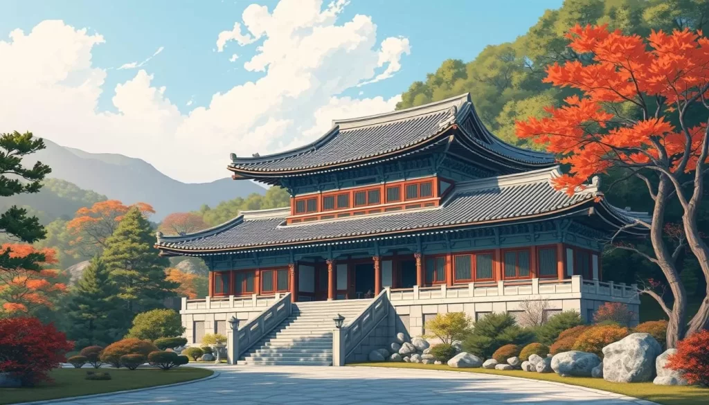 An image of Naksansa Temple, a historic Buddhist temple in Gangwon Province, South Korea.