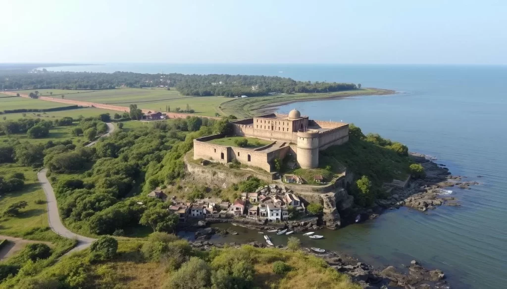 An image of St. Jerome Fort in Nani Daman