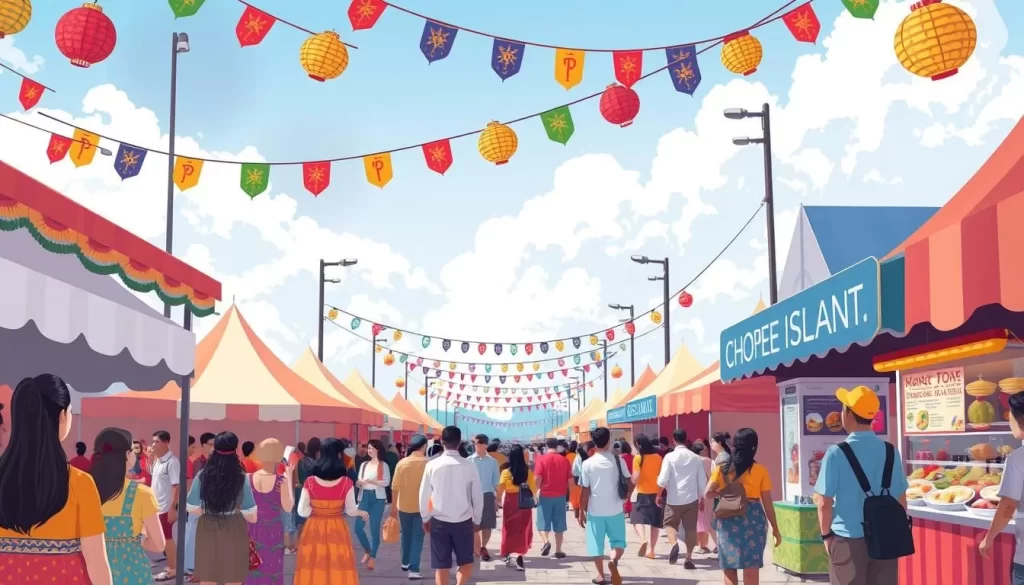 An image of a cultural festival in Rhode Island