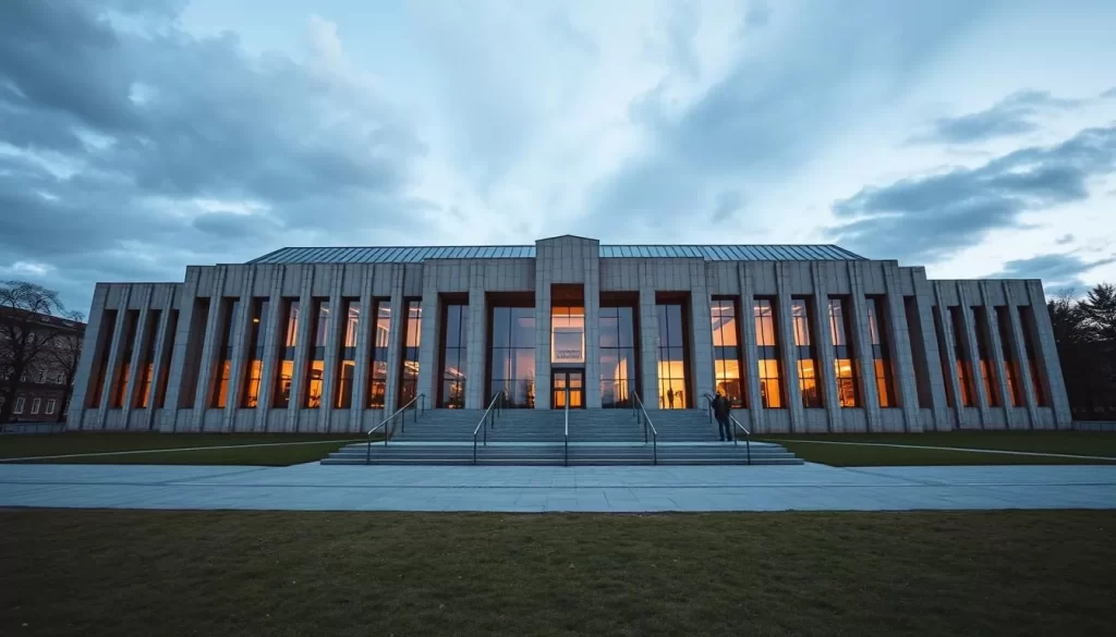An image of the Museum of the Second World War in Gdańsk, highlighting its striking design and the significance of its contents.