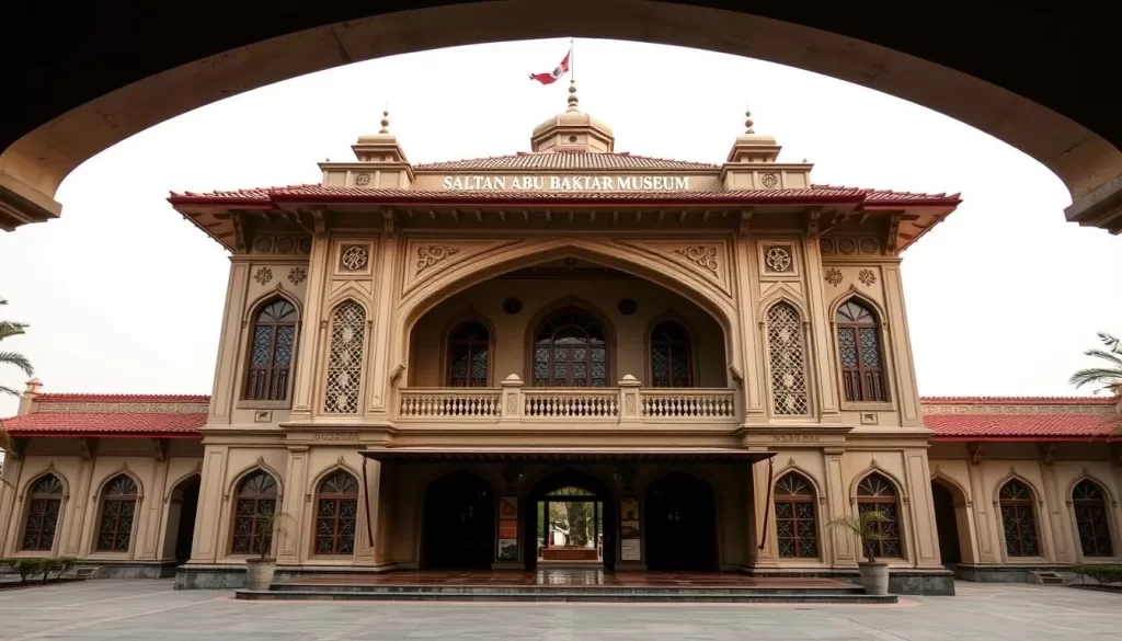 An image of the Sultan Abu Bakar Museum's facade or interior.