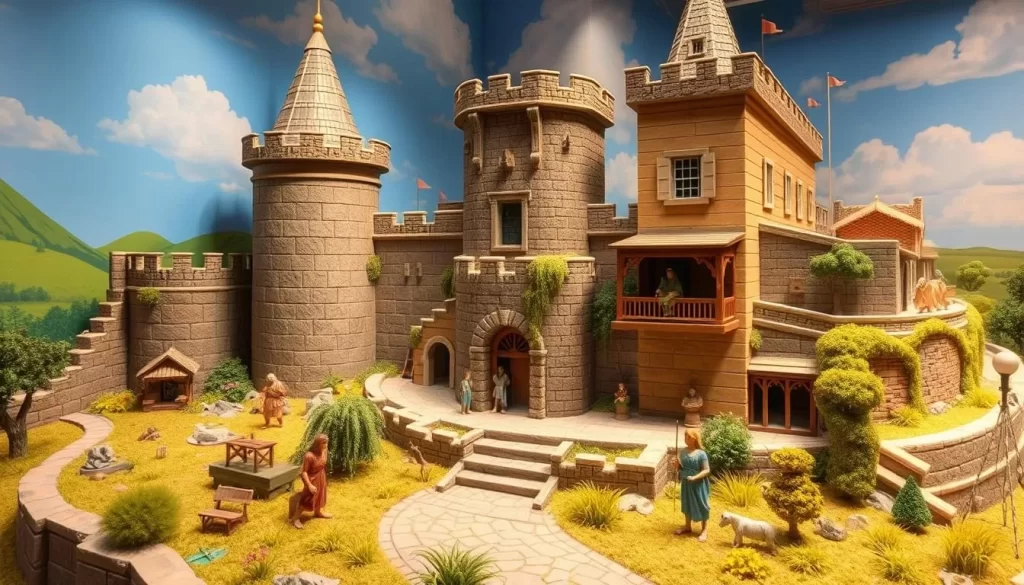 An image of the Vactiroty Castle Bible Land Museum's elaborate dioramas and interactive displays, highlighting its unique approach to storytelling.