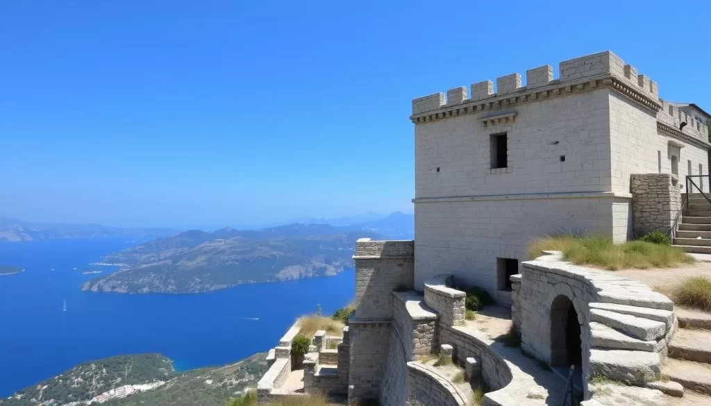 Ancient Simena Castle in Kaleköy, Kekova Island