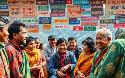 Arunachal Pradesh, India: Official and widely spoken languages