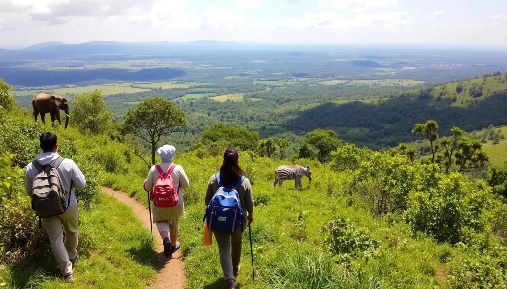 Arusha National Park walking safari