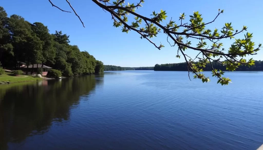 Black Warrior River in Tuscaloosa