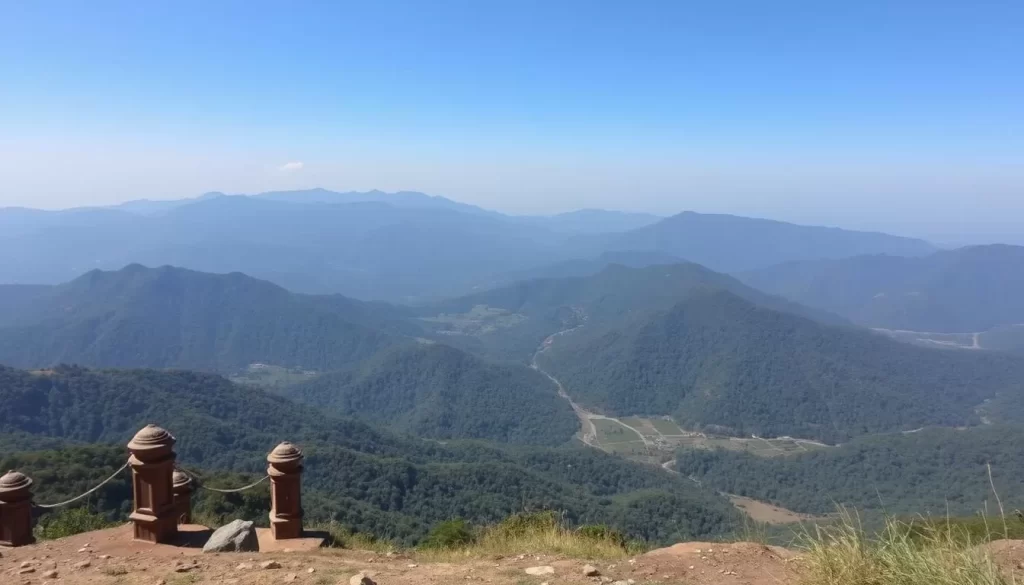 Dehradun landscape with adventure activities