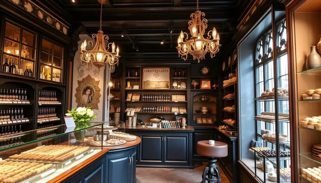 Discover the best chocolate shops in Bruges, including The Old Chocolate House, Dumon, and Chocolatier Van Oost.