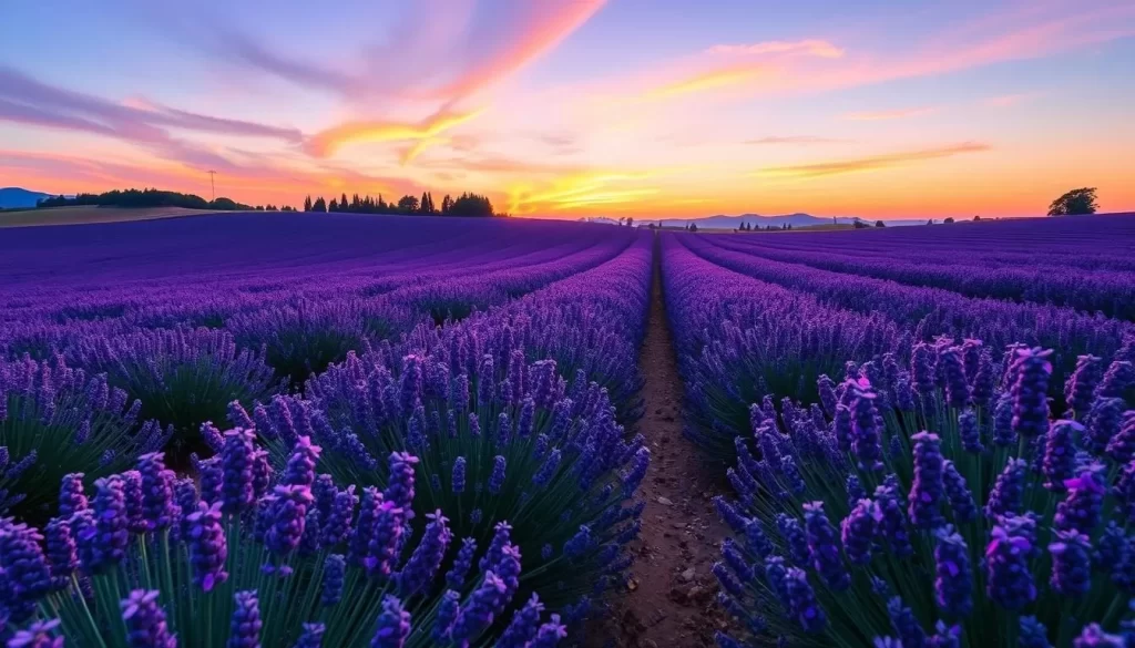 Discover the breathtaking beauty of Provence's lavender fields.