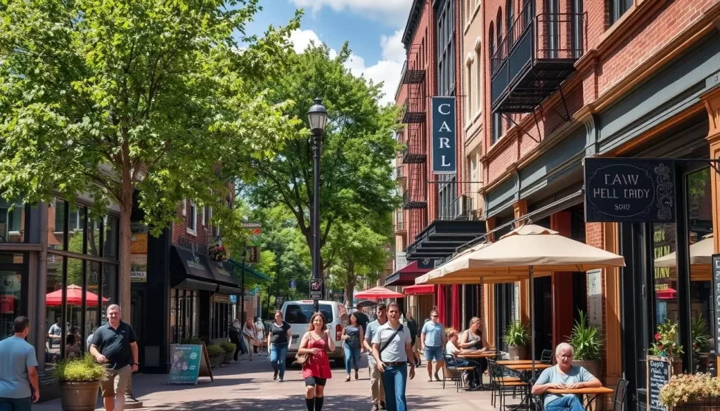 Downtown Iowa City shopping and dining image