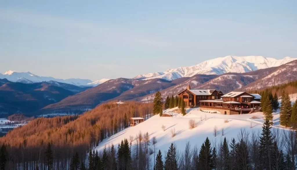 Envision a winter getaway to Sun Valley, with its luxurious amenities and world-class skiing.