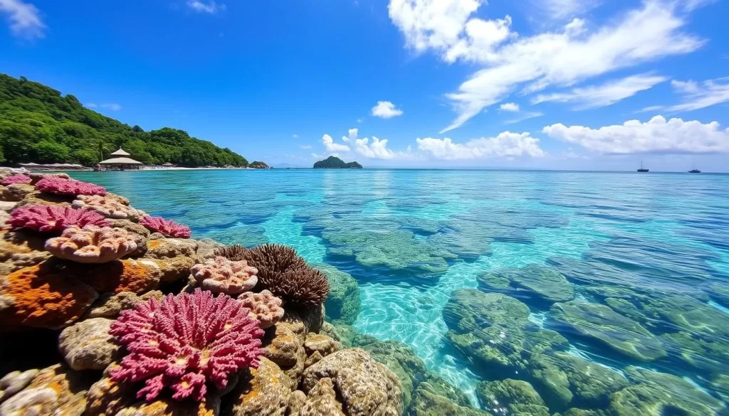 Escape to Green Island, Taitung's tropical paradise, where crystal-clear waters and vibrant coral reefs await your arrival.