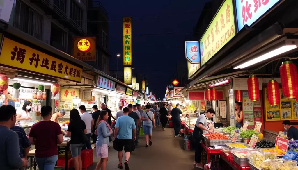 Experience the vibrant night markets of Yunlin