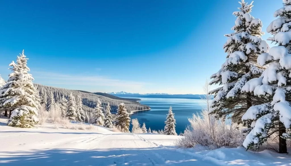 Experience the winter wonderland of Bear Lake State Park