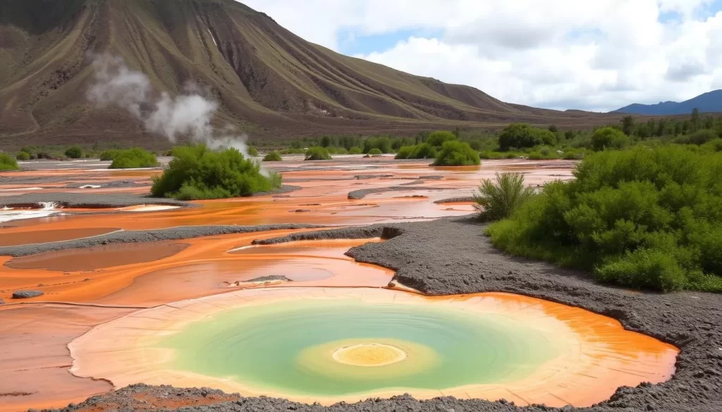 Explore Lake Bogoria's geothermal features