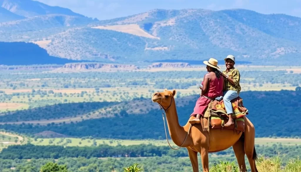 Explore Samburu National Reserve on camelback