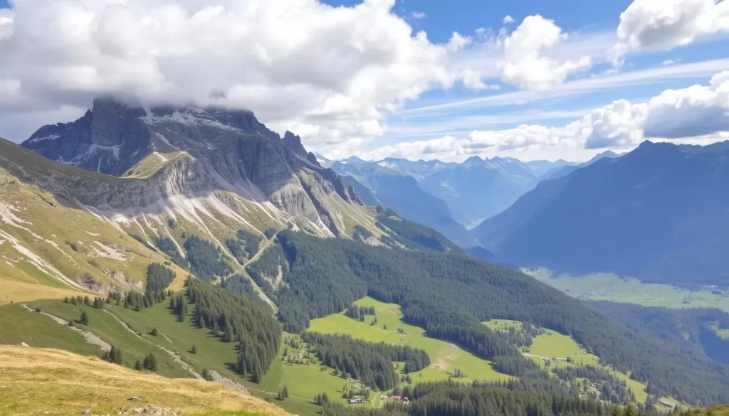 Explore the Alps around Planken, Liechtenstein, with breathtaking mountain scenery