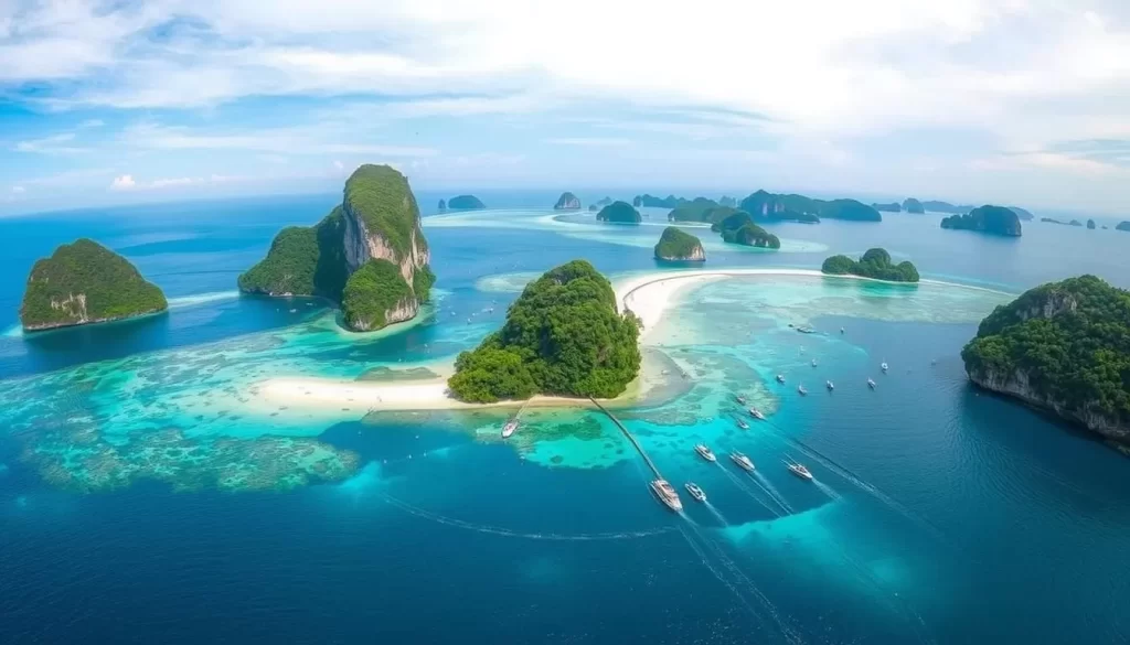 Explore the islands around Railay Beach