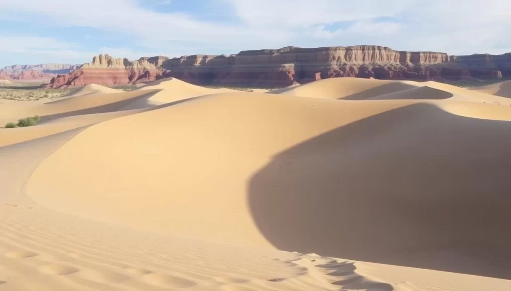 Explore the sand dunes at Snow Canyon State Park with your family.