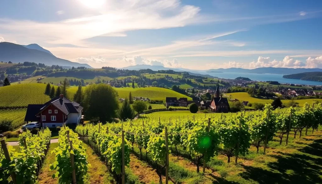 Explore the vineyards near Eschen, Liechtenstein