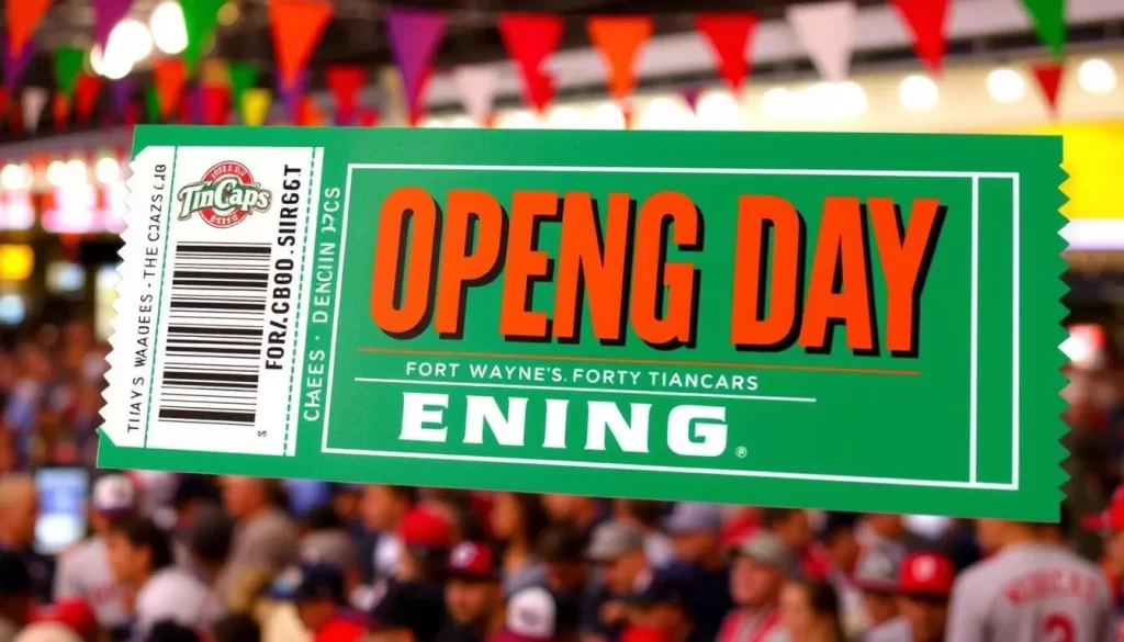 Fort Wayne TinCaps Opening Day tickets