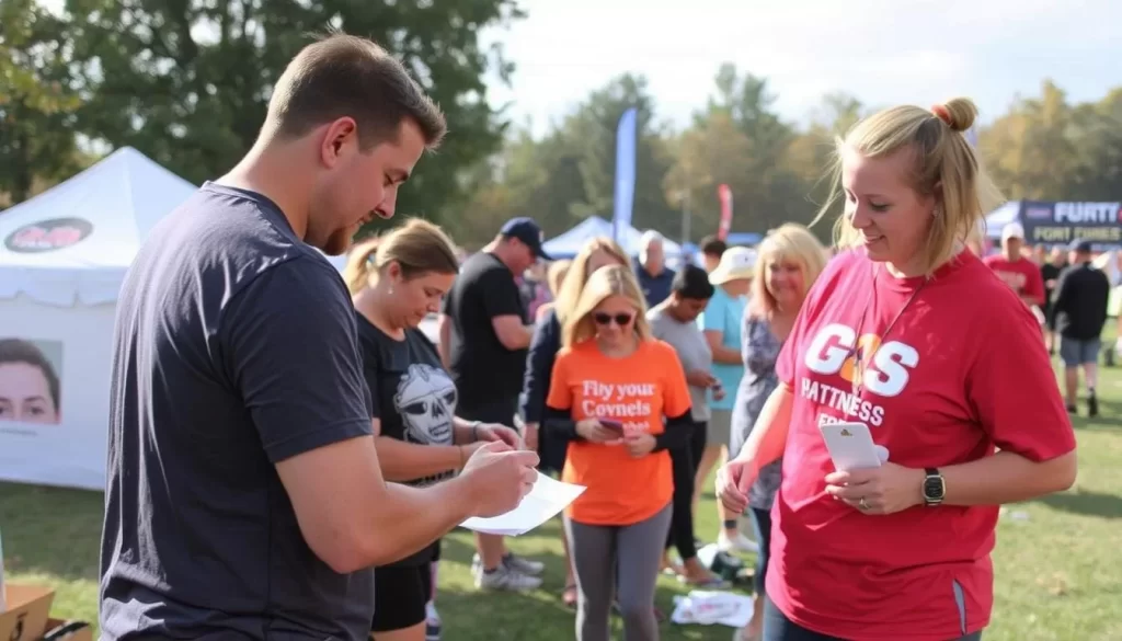 Fort4Fitness Fall Festival registration process