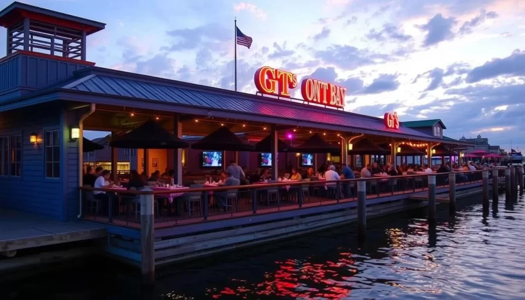 GT's on the Bay Orange Beach waterfront dining image