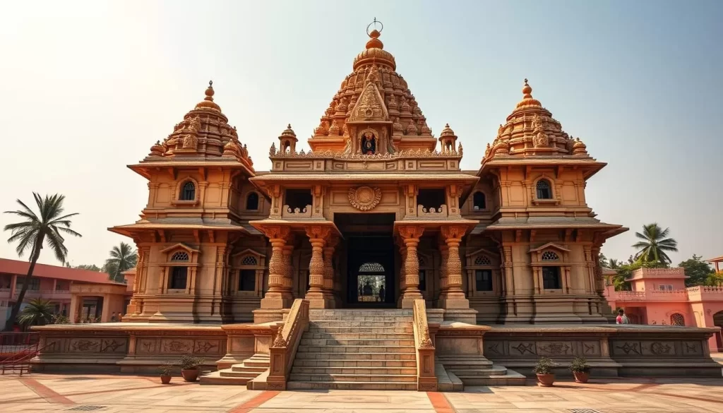 Generate an image of Somnath Mahadev Temple in Daman.