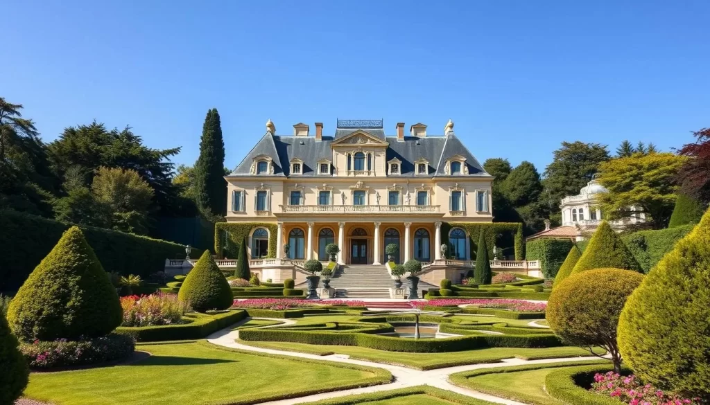 Generate an image of Villa Ephrussi de Rothschild