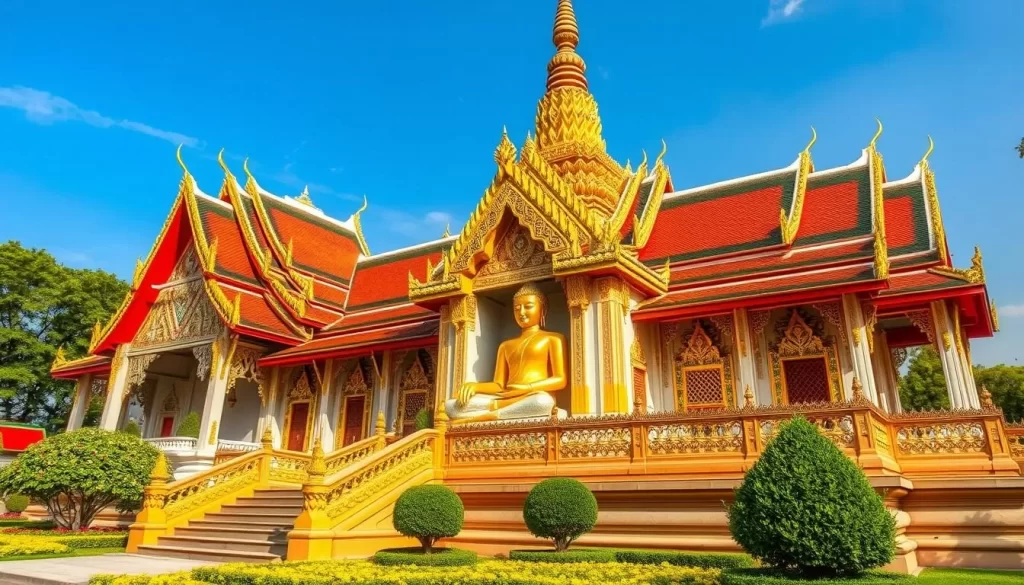 Generate an image of Wat Pho Bangkok