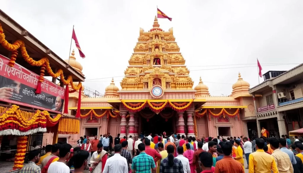 Generate an image of the Chaturdasha Devata Temple during Kharchi Puja
