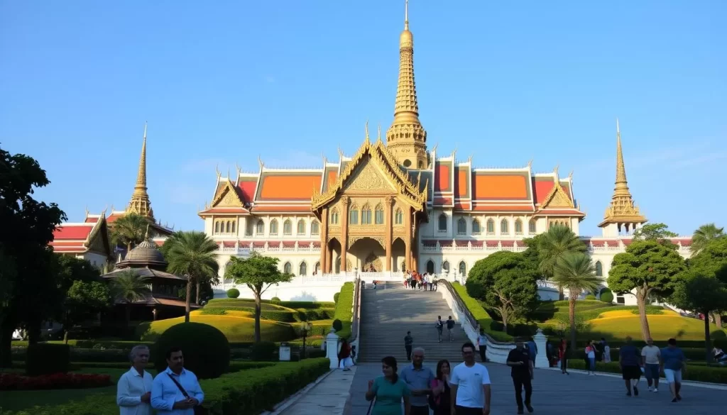 Generate an image of the Grand Palace Bangkok