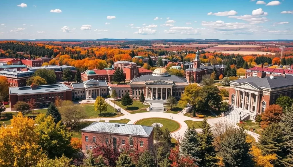 Generate an image of the Kansas State University campus