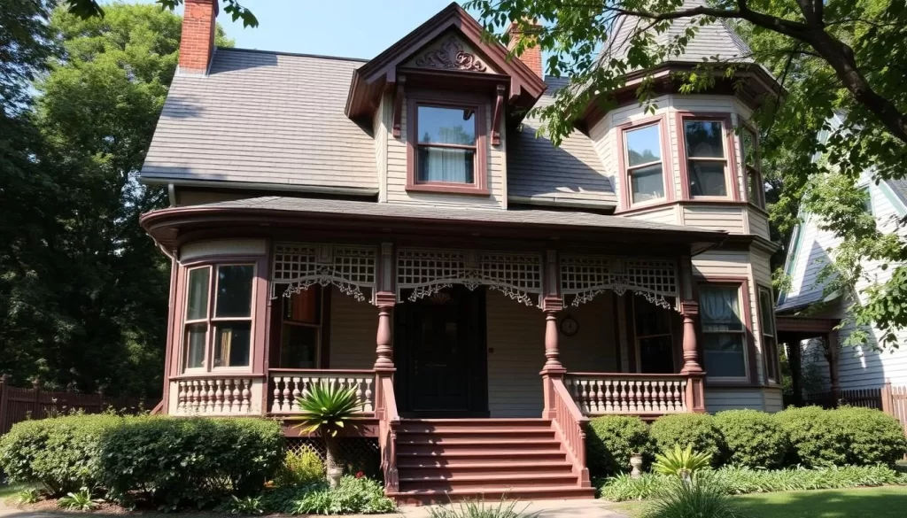 Generate an image of the Lionel Champlin Guest House's exterior, showcasing its Victorian architecture.